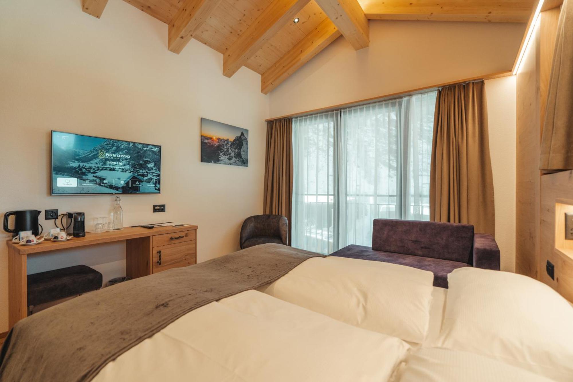 Hotel Porta Cervino Täsch Buitenkant foto