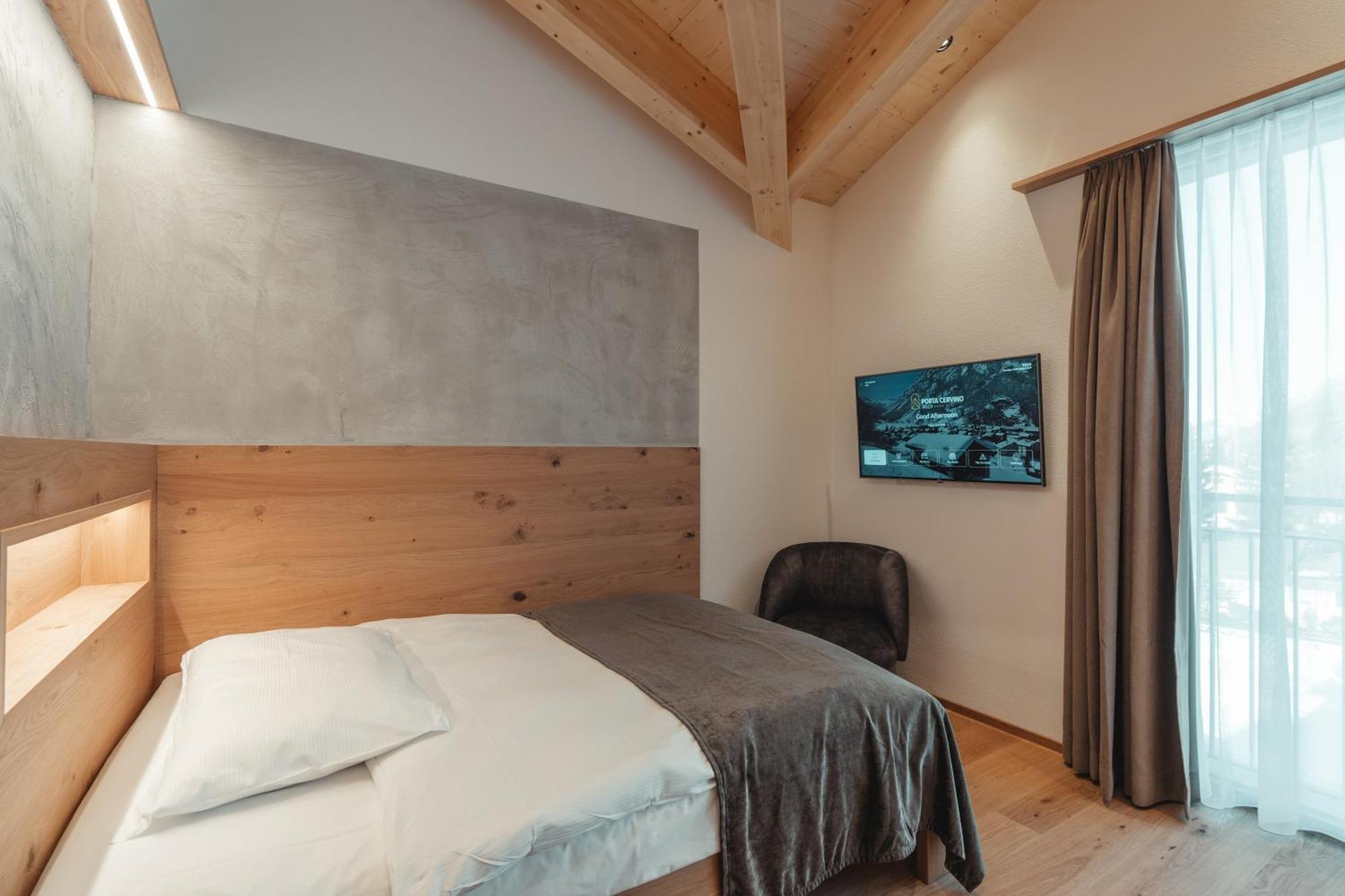 Hotel Porta Cervino Täsch Buitenkant foto